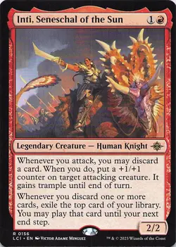 Inti, Seneschal of the Sun The Lost Caverns of Ixalan Regular - Image 1
