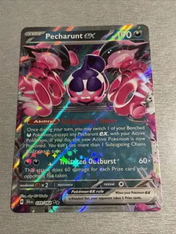 Pokemon TCG Pecharunt ex 039/064 Holo Ultra Rare Shrouded Fable NM/M - Image 1