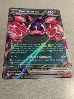 Pokemon TCG Pecharunt ex 039/064 Holo Ultra Rare Shrouded Fable NM/M - Image 2