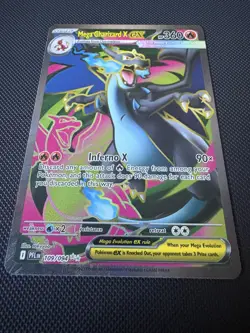 Mega Charizard X Ex 109 Ultra Rare Phantasmal Flames Pokemon TCG - Image 2