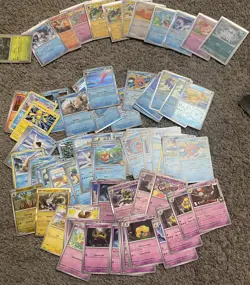 Lot of 466 Mixed Pokemon Cards Various Sets and Years Some Duplicates - Image 4