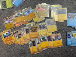 Lot of 466 Mixed Pokemon Cards Various Sets and Years Some Duplicates - Image 5