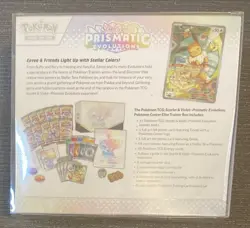Prismatic Evolutions Pokemon Center ETB Elite Trainer Box Sealed - Image 2