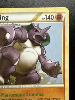 FREE SHIPPING Pokemon TCG Nidoking Triumphant 6/102 Regular Rare Non Holo - Image 3