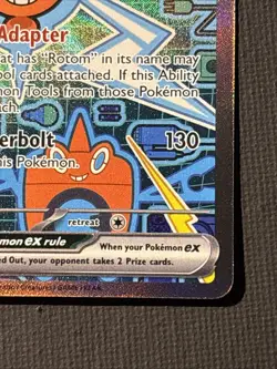 Rotom ex 126/094 Special Illustration Rare Pokemon TCG Phantasmal Flames NM - Image 4
