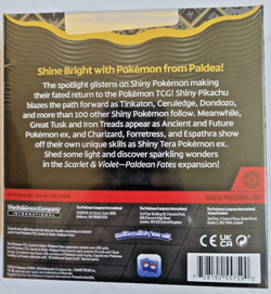 POKEMON TCG SCARLET & VIOLET PALDEAN FATES BOOSTER BUNDLE 6 PACKS SEALED NEW - Image 2