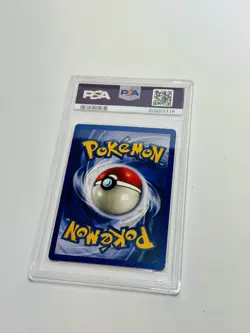 1999 POKEMON BASE SET UNLIMITED #14 RAICHU-HOLO PSA 8 - Image 3