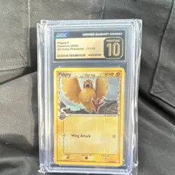 Pokemon Pidgey δ Delta Species EX Holon Phantoms CGC Pristine 10 77/110 - Image 1