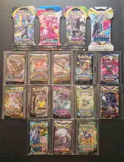 Complete Sword & Shield 17 Booster Packs Collection 1 Of Every Pokemon All Sets - Image 3
