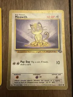 Dragonite Pikachu Articuno Meowth Vintage Pokemon WotC Black Star Promo Lot Of 7 - Image 5