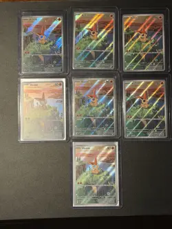 Victini Black Star Promo SVP208 NM+ Black Bolt White Flare Pokemon LOT OF 7 - Image 1