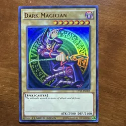 Yu-Gi-Oh! Dark Magician CT13-EN003 2016 Mega-Tins Ultra Rare Holo Spellcaster - Image 1