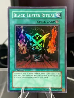 Yugioh ~ HOLO Black Luster Soldier 1st Edition ~ SYE 024-025 ULTRA Rare Set - Image 4