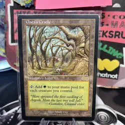 MTG English Gaea's Cradle REG LP-NM Urza's Saga MAGIC THE GATHERING LP/NM - Image 5