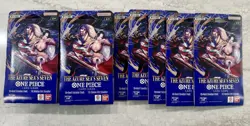 One Piece TCG The Azure Sea’s Seven OP-14 Sleeved Booster Pack Lot of 15 Sealed - Image 2