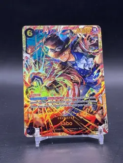 One Piece - Carrying on His Will - Sabo Alt Art - OP13-120 SEC English TCG - Image 1