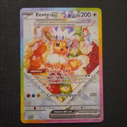 Pokemon Eevee ex 174 Sv: Scarlet & Violet Promo Holo Basic English Card - Image 1