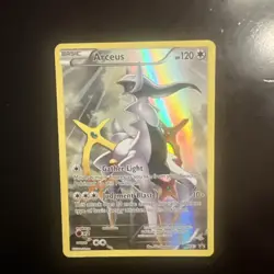 Pokemon XY Arceus XY83 Black Star Promo Holo - English Pokemon TCG NM/LP - Image 1