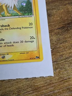 Pokemon TCG Jolteon 3/17 Rare Holo Pop Series 3 Promo Card - Image 2