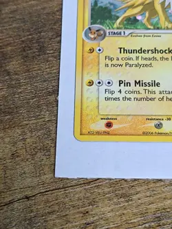 Pokemon TCG Jolteon 3/17 Rare Holo Pop Series 3 Promo Card - Image 3