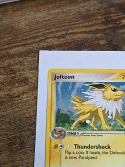 Pokemon TCG Jolteon 3/17 Rare Holo Pop Series 3 Promo Card - Image 4