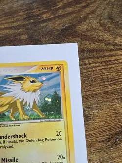 Pokemon TCG Jolteon 3/17 Rare Holo Pop Series 3 Promo Card - Image 5