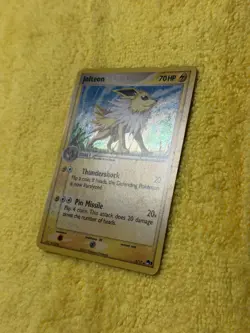 Jolteon 3/17 Pop Series 3 LP+ Holo Rare English Pokemon Holofoil TCG Card - Image 2