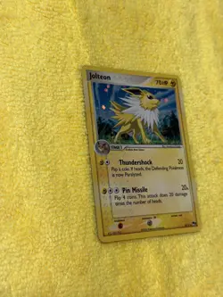 Jolteon 3/17 Pop Series 3 LP+ Holo Rare English Pokemon Holofoil TCG Card - Image 4