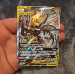Pokemon Card - Pikachu And Zekrom GX promo SM168 Black Star Full Art Holo LP/NM - Image 1