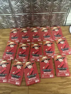 One Piece TCG: Carrying On His Will Sleeved Booster OP-13 English (LOT OF 15) - Image 1