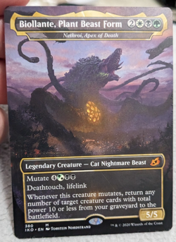 Biollante, Plant Beast Form (380) Nethroi, Magic MtG, Ikoria IKO, Regular, NM - Image 1