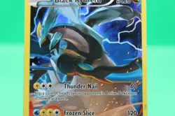 Pokemon TCG Black Kyurem XY80 (Full Art) Black Star Promo Holo HP - Image 3