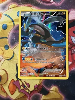 Pokemon Black Kyurem XY80 Full Art Black Star Promo Holo TCG Card 2015 - Image 1