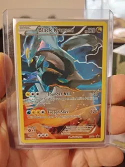 Black Kyurem XY80 [Pokemon TCG: XY Black Star Promo] Full Art Holo MP - Image 1