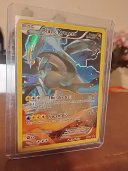 Black Kyurem XY80 [Pokemon TCG: XY Black Star Promo] Full Art Holo MP - Image 3
