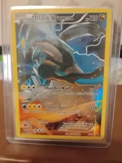 Black Kyurem XY80 [Pokemon TCG: XY Black Star Promo] Full Art Holo MP - Image 5