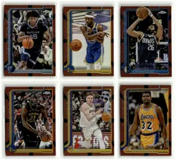 Dalton Knecht 2025-26 Topps Chrome Basketball Basketball 6 Cards Lots [klsA84 - Image 1