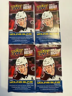 (Lot of 4) 2020-2021 Upper Deck Extended Series Trading Hockey Cards #6 - Image 1