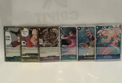 OP14-EB04 Rare Bundle 6 Cards One Piece TCG English Near Mint Condition - Image 1