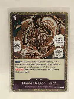 OP14-EB04 Rare Bundle 6 Cards One Piece TCG English Near Mint Condition - Image 4