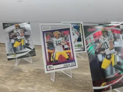Jordan Love NFL Green Bay Packers Quarterback Football Card Lot Of 6 Cards - Image 3