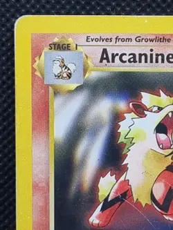Pokemon Card - Arcanine #6 WOTC Black Star Promo - Non Holo Damaged #3 FreePost - Image 3