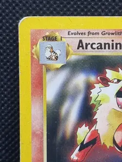 Pokemon Card - Arcanine #6 WOTC Black Star Promo - Non Holo - Damaged #1FreePost - Image 3