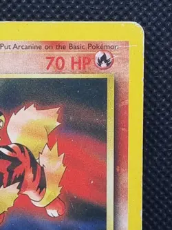Pokemon Card - Arcanine #6 WOTC Black Star Promo - Non Holo Damaged #2 FreePost - Image 4