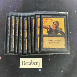 1x MTG Beta Unholy Strength from Estate Collection - Image 1
