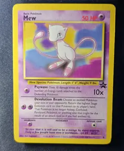 Pokemon Card WOTC Black Star Promo: Mew 8 - Image 1
