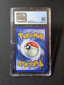Pokemon TCG 2000 Mew 9 WOTC Black Star Promo Card Graded CGC 8 - Image 2