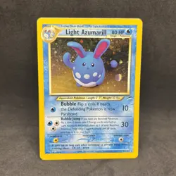 Pokemon TCG - Light Azumarill 13/105 Holo Rare - Neo Destiny Unlimited - VLP - Image 1