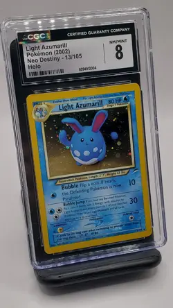 Light Azumarill - Pokemon Neo Destiny Holo 13/105, NM/Mint (CGC 8) - Image 1
