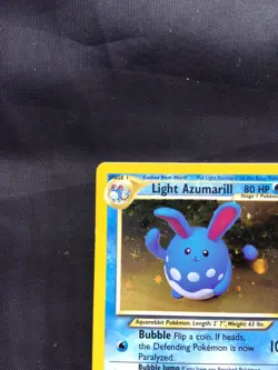 Pokemon Cards: Neo Destiny Rare Holo: Light Azumarill 13/105 - Image 3
